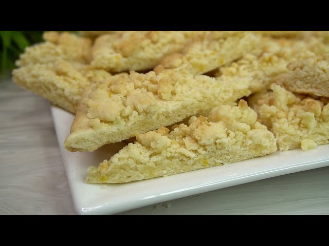 Такого много не бывает! Очень вкусное домашнее печенье лимонное
