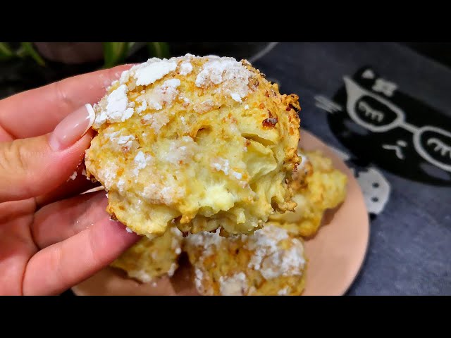 Любимое творожное печенье с яблоком, мягкое, нежное очень вкусное