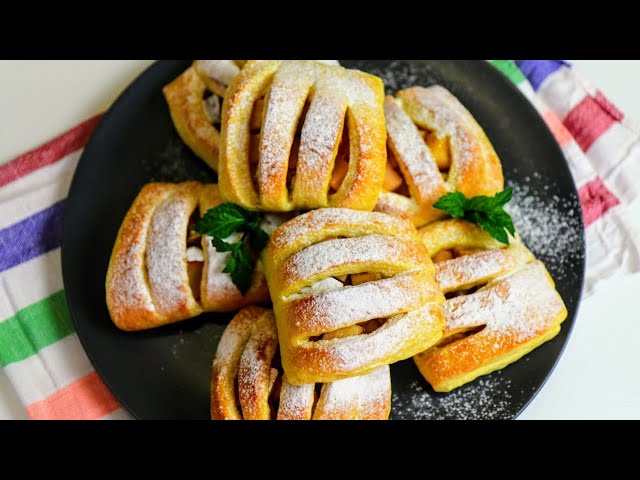 Весь подъезд подсел на эти вкусняшки! Бесподобные яблочные булочки мягкие как пух