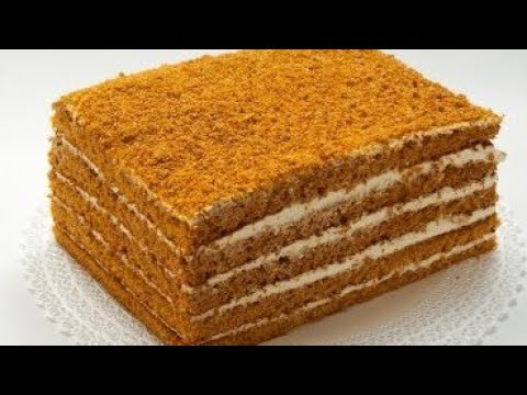 Медовик за 30 минут! Готовлю  уже 10лет! Идеальный рецепт без раскатки коржей