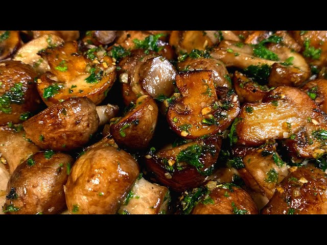 Как правильно жарить шампиньоны. Сколько нужно жарить грибы? Очень вкусные жареные грибы с чесноком