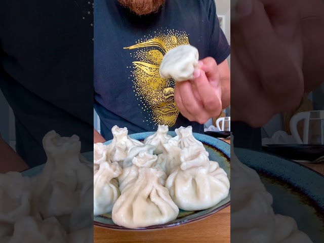 Хинкали с грибами