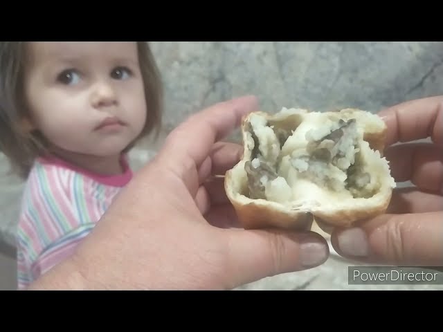 Лепим пирожки с грибами и картошкой