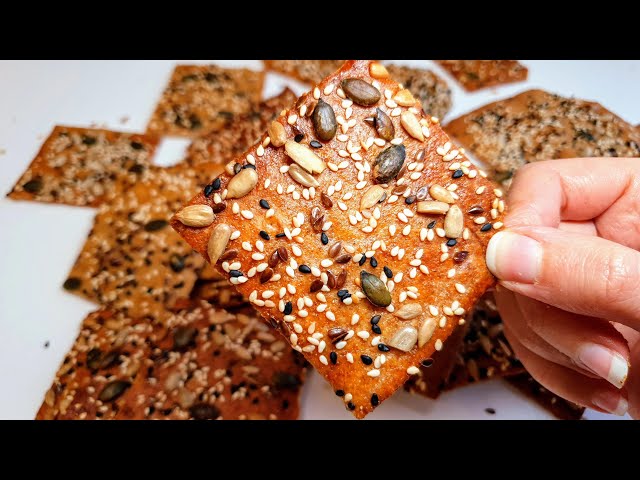 Полезное зерновое печенье, быстрая и простая выпечка! Злаковое печенье для перекуса на работе