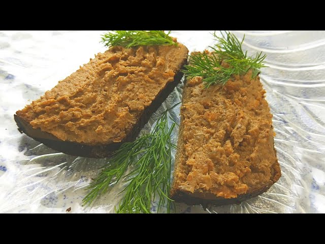 Очень простой рецепт нежного паштета. Из куриной печени прекрасный домашний паштет