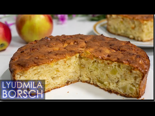 Пирог яблочный рай. Шарлотка с новым вкусом! За рецептом этого пирога охотятся все хозяйки