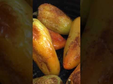 Сколько ни готовлю, всегда мало! Запеченный перец с соусом