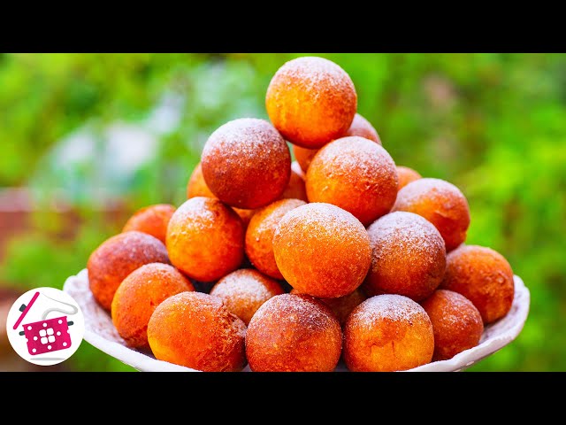 Минутная вкуснота буквально из ничего! Делайте сразу 2 порции! Творожные шарики к чаю! Готовим дома