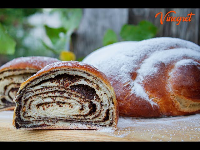 Маковый торнадо. Самый многослойный маковый рулет