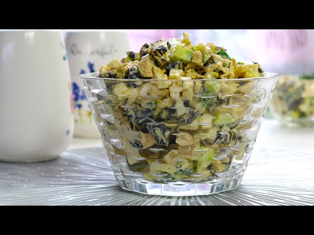Салат Фея. Всего четыре ингредиента и 10 минут готовки! Простой, но какой вкусный