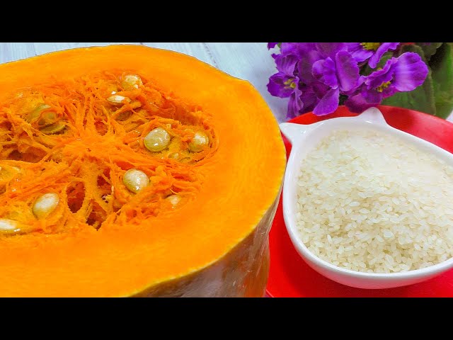 У тебя есть тыква? Сделай этот невероятно вкусный рецепт с рисом