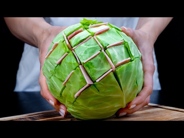 Настоящая кулинарная бомба из капусты! Не можем наесться
