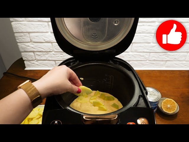 Такой вкусной шарлотки я еще не ела. Нежный рецепт яблочного пирога в мультиварке, тает во рту