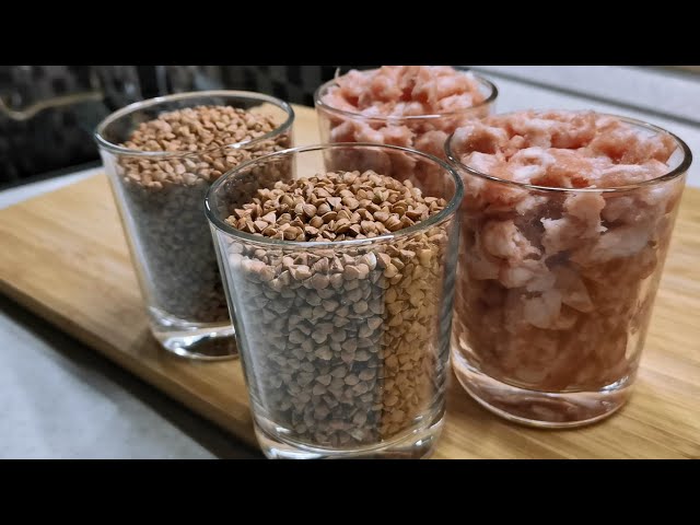 Гречка с фаршем в духовке