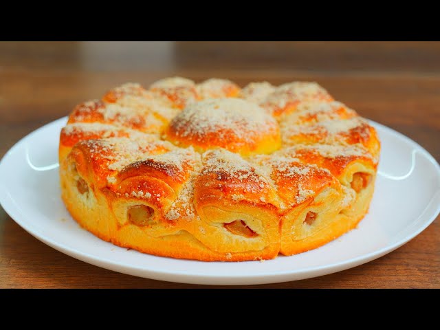 Мягкий как пух яблочный пирог! Очень вкусный пирог с яблоками