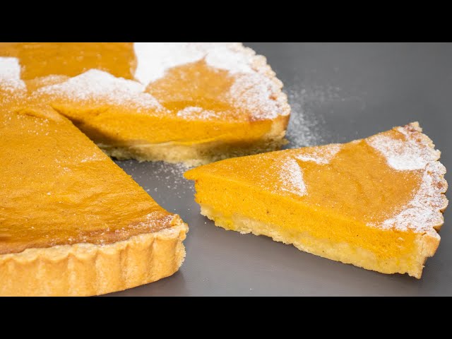 Самый вкусный и простой в приготовлении американский тыквенный пирог. Нежный и бархатный