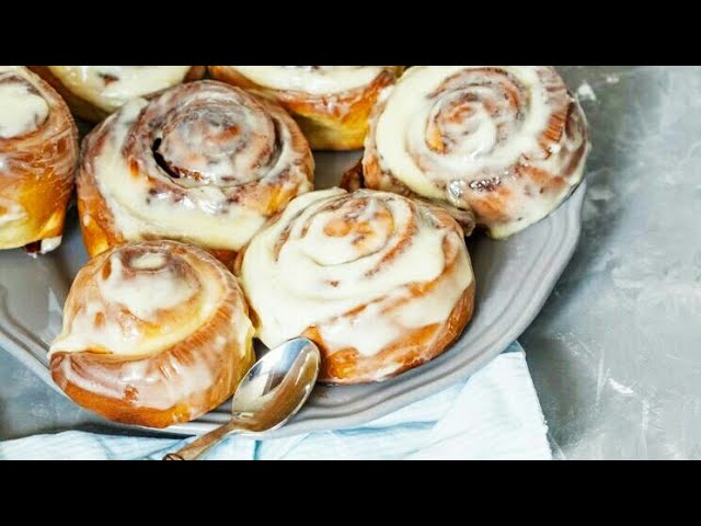 Вкуснейшие синнабоны с нежнейшим кремом. Тающие булочки с корицей