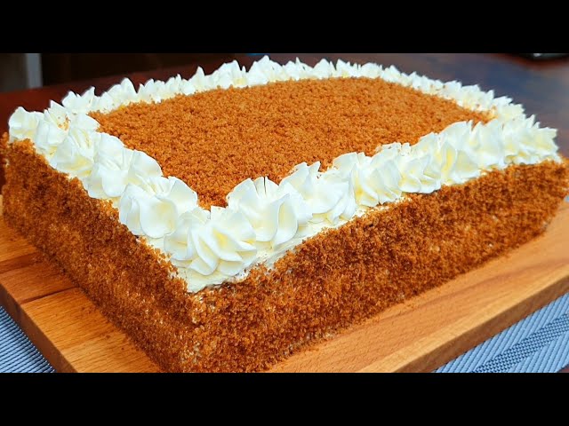 Торт медовый! Тает во рту! Самый лучший рецепт медовика! Очень мягкий, нежный, супер медовик
