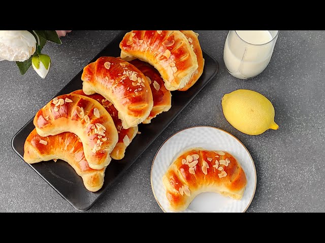 Булочки с заварным кремом! Домашние сдобные булочки с кремом