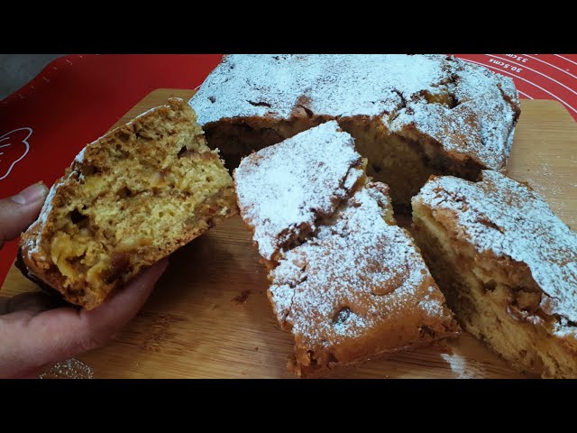 Беру кефир и яблоки! Мало кто так готовит, а зря это очень вкусно! Карамельный яблочный пирог к чаю 