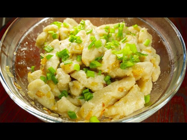 Самые нежные ленивые вареники с творогом и картошкой. Быстро и легко. Простой рецепт вареников