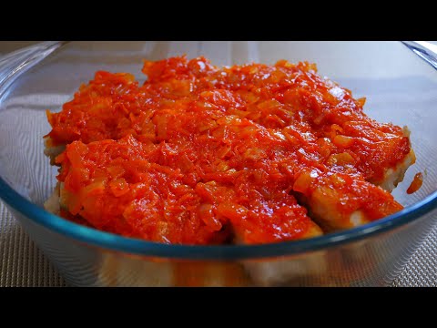 Рыба в подливе. Рецепт из детства. Как вкусно приготовить рыбу. Простой рецепт