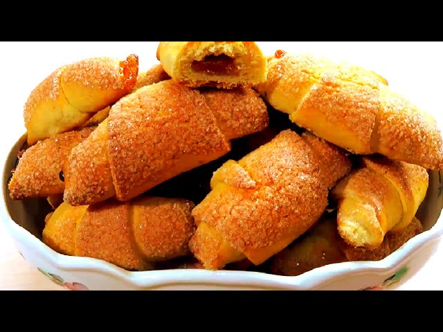 Рассыпчатое печенье с начинкой. Быстрый простой рецепт и очень вкусный