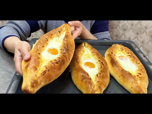 Грузинская кухня. Изумительные хачапури по-аджарски. Лучший рецепт. Подсмотрела у грузинского повара