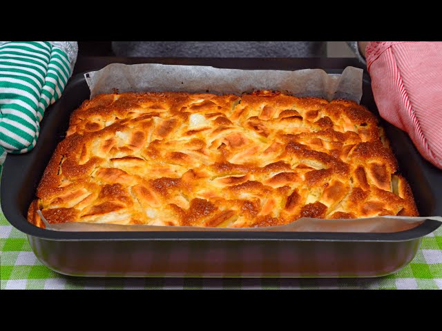 Вкуснее пирога не найти! Знаменитый пирог с яблоками. Простой рецепт Шарлотка. Кулинарим с Таней