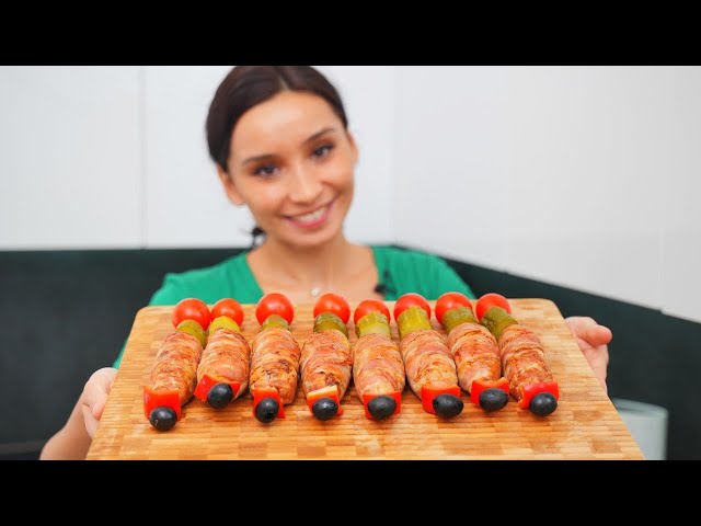Мясное эскимо на Новый год сразит всех наповал! Очень вкусное блюдо на новогодний стол 2022