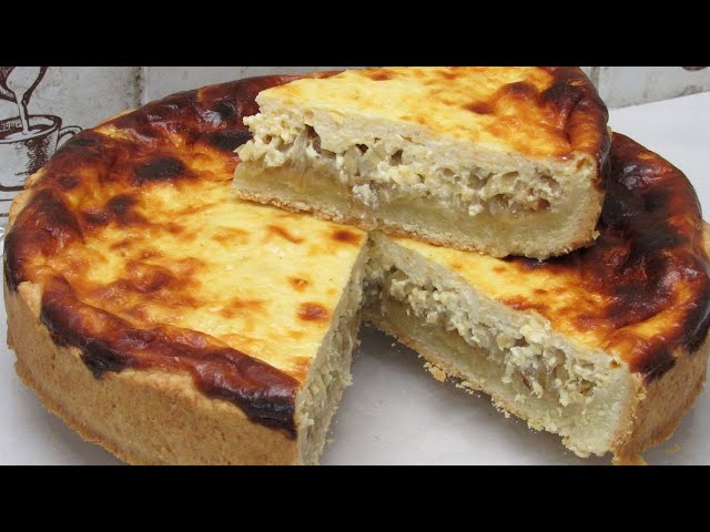 Мой ходовой пирог из доступных продуктов! Простой рецепт лукового пирога