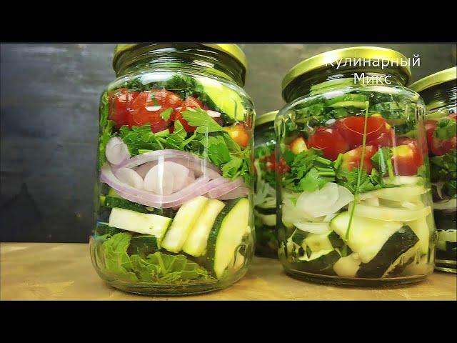 БЕЗ масла, варки и стерилизации! Нереально вкусный САЛАТ НА ЗИМУ от моей соседки Армянки от Кулинарн