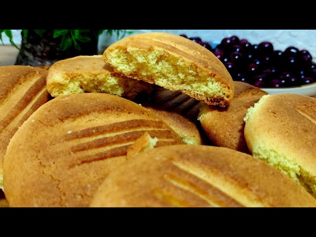 Быстрый, Лёгкий бюджетный рецепт песочного печенья на растительном масле от Надежда Баклыкова