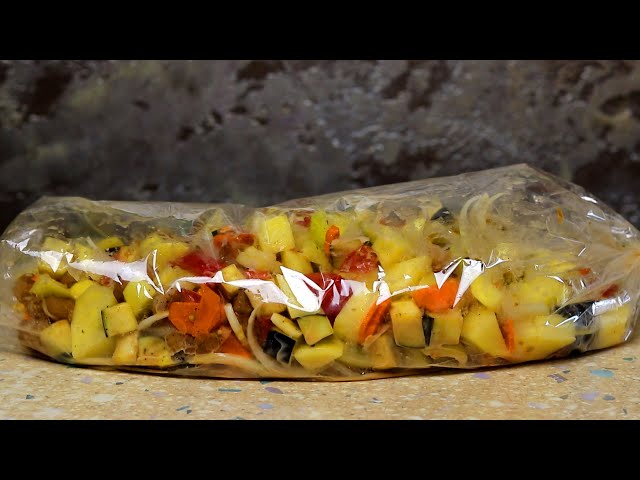 Повар научил ПРАВИЛЬНО готовить овощи с мясом! Приготовил целый мешок! Вкусно, просто и ПОЛЕЗНО от Вкусные советы