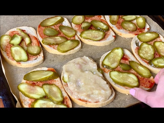 Вкуснейшие горячие бутерброды! От них в восторге все! Я их готовлю и готовлю от Panna Lesia (Панна Леся)