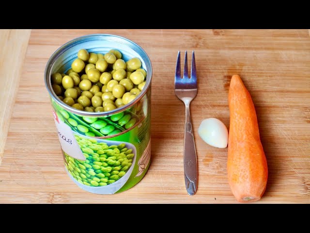 Беру БАНКУ ГОРОШКА и готовлю гениальный салат! Вкусный рецепт из простых продуктов от Panna Lesia (Панна Леся)