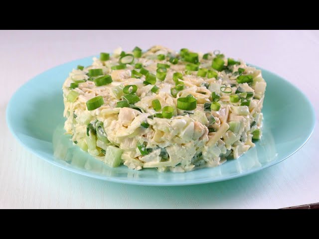 Салат Идеальный! Все в восторге как Просто и Вкусно! Всё дело в особом  маринаде для лука от Вика-Простые Рецепты