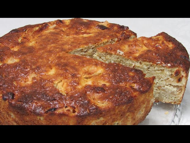 Чудо пирог с Яблоками БЕЗ МУКИ БЕЗ МАНКИ и КРАХМАЛА от Вкусный уголок
