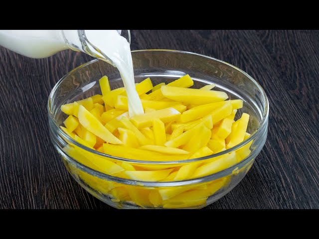 Хотите картошку фри вкуснее чем в Макдональдсе? Подержите ее в молоке от Аппетитно ТВ
