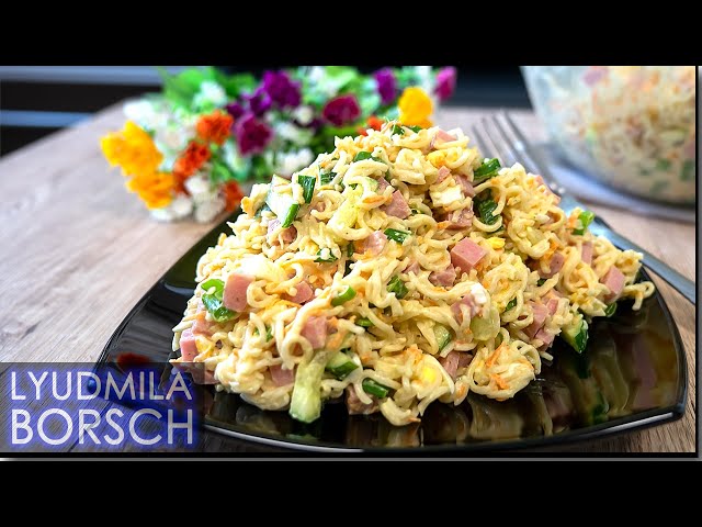 САЛАТ БЮДЖЕТНЫЙ, без изысков, но как же вкусно! Вы сейчас пойдёте на кухню от Рецепты от Людмилы Борщ
