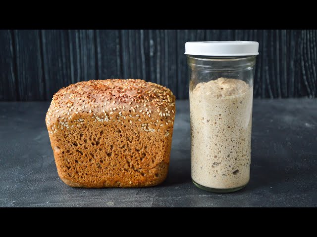 ПРОСТОЙ Ржаной ХЛЕБ на ЗАКВАСКЕ Вкус и ПОЛЬЗА от Юлия Смолл
