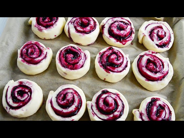 БУЛОЧКИ с НАЧИНКОЙ которые ВАС ПОКОРЯТ! Улитки с ДЖЕМОМ от Юлия Смолл
