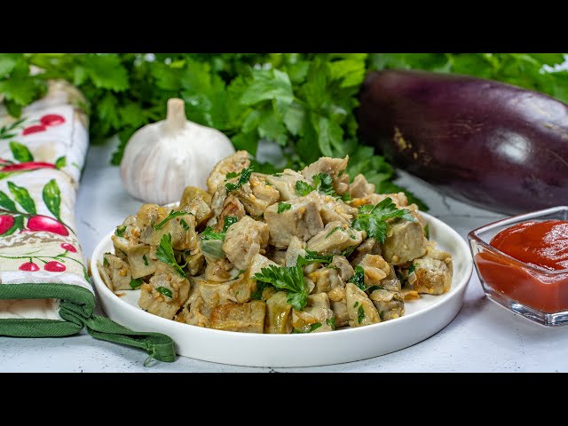 Баклажаны как грибы ЗА 5 МИНУТ! Рецепт блюда из баклажанов быстро и вкусно на ужин от Сибирячка готовит