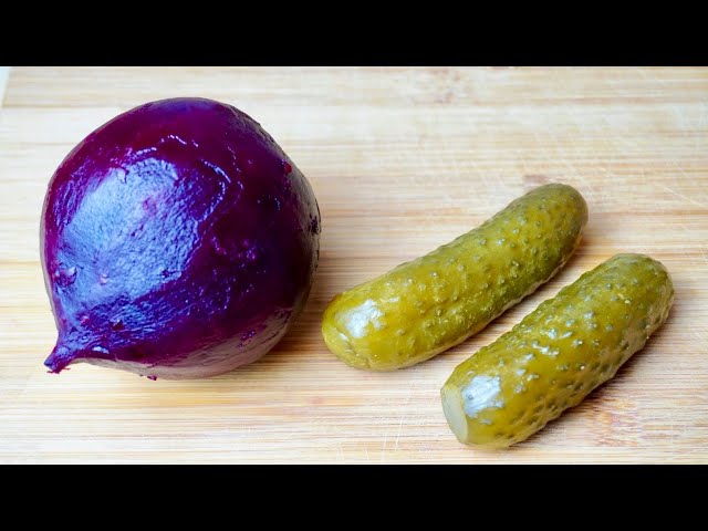 Беру СВЕКЛУ и солёные огурцы! Готовлю потрясающий салат! Вкусный рецепт из простых продуктов! от Panna Lesia (Панна Леся)