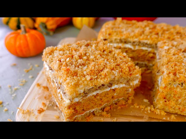 МОРКОВНЫЙ ТОРТ. Большой и очень Вкусный от Ольга Матвей