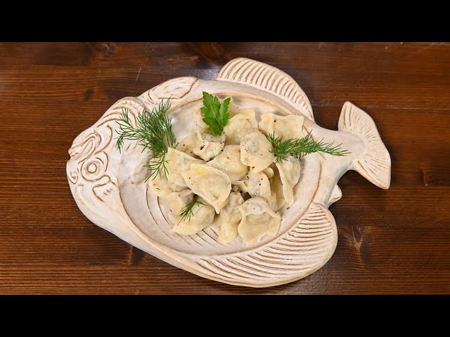 Оливье с копченой скумбрией. Пельмени с копченой скумбрией от Кухня ТВ