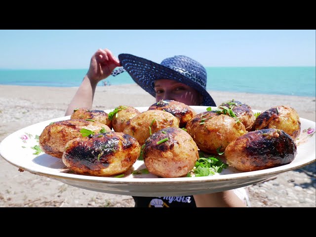 Картошка на мангале от Галина Кухня