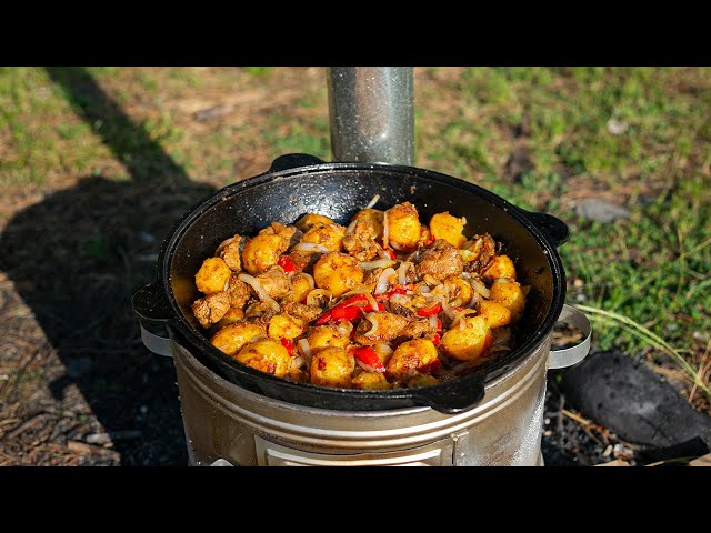 Мясо с картошкой на костре от КУХНЯ С АКЦЕНТОМ