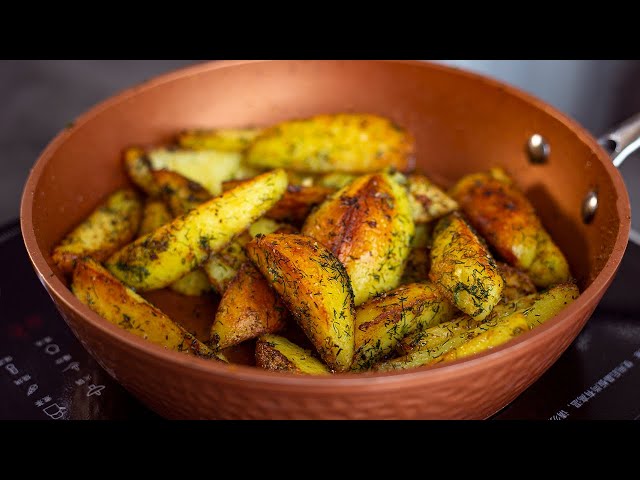 Жареная картошка с зеленью от КУХНЯ С АКЦЕНТОМ