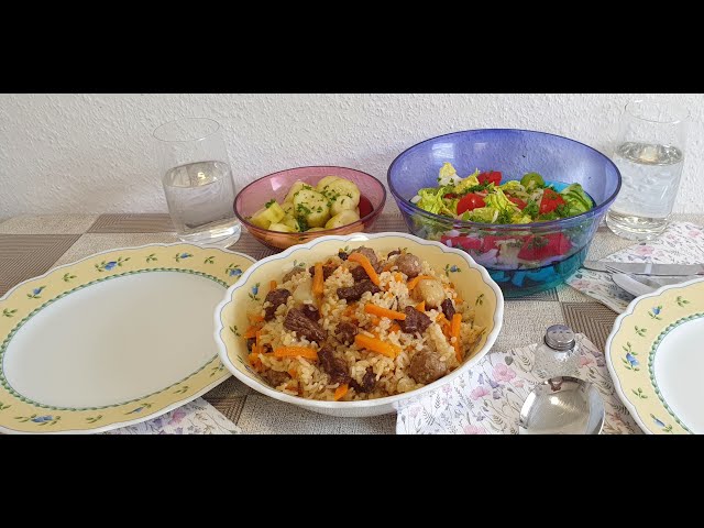Плов с фрикадельками и мясом от Я люблю тебя жизнь